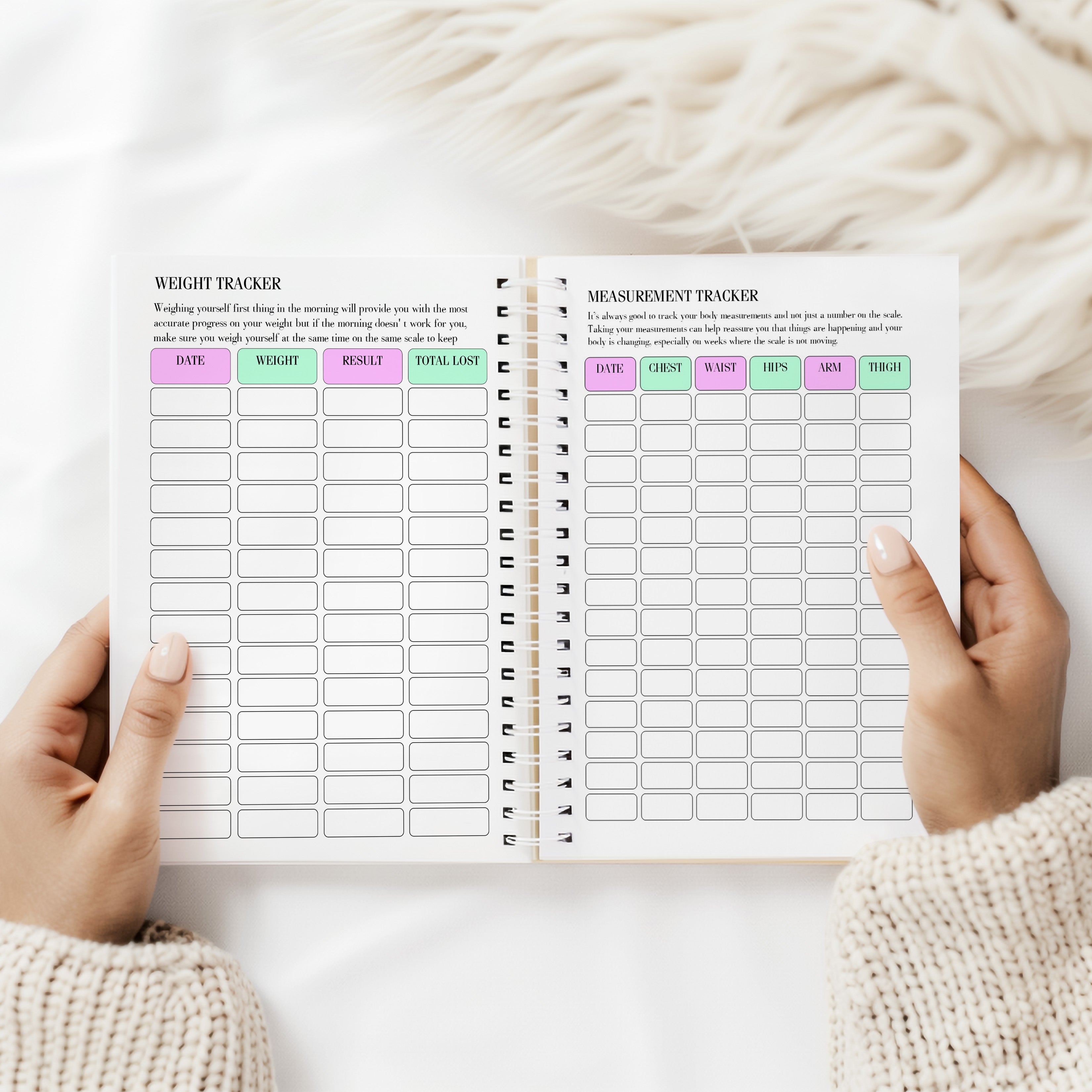 12 Week Wellness Journal - Spring Bike Ride