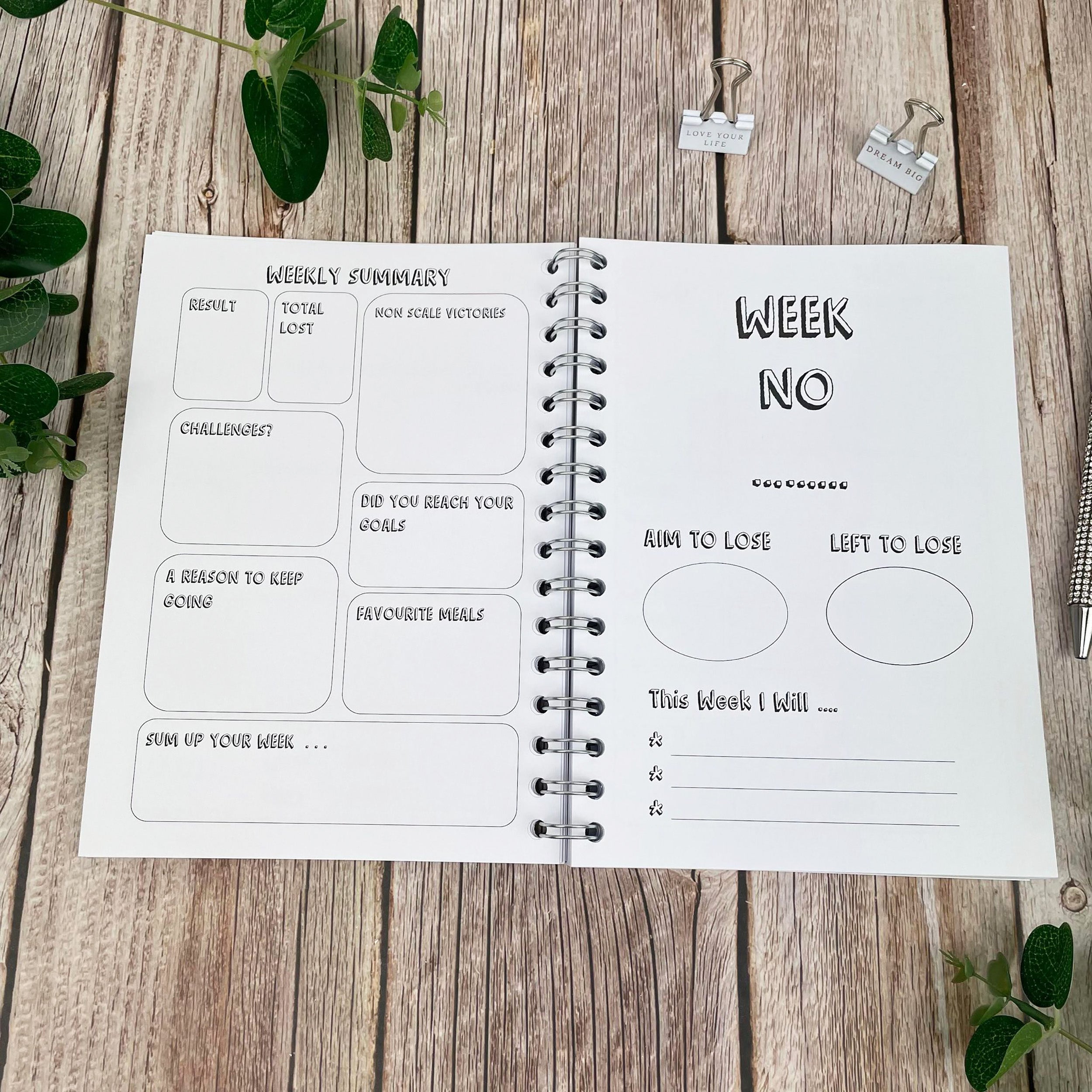 Slimming Group Compatible Food Diary - Find Yourself