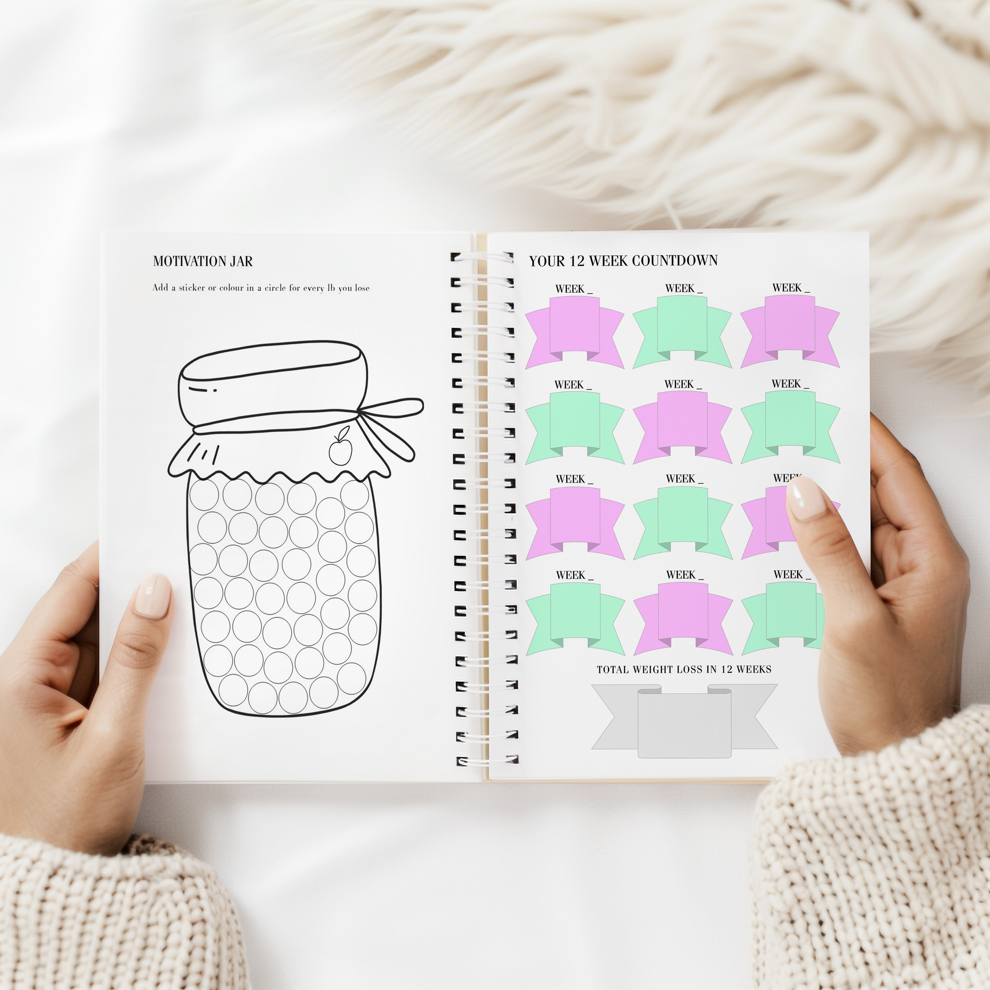 12 Week Wellness Journal - Spring Bike Ride