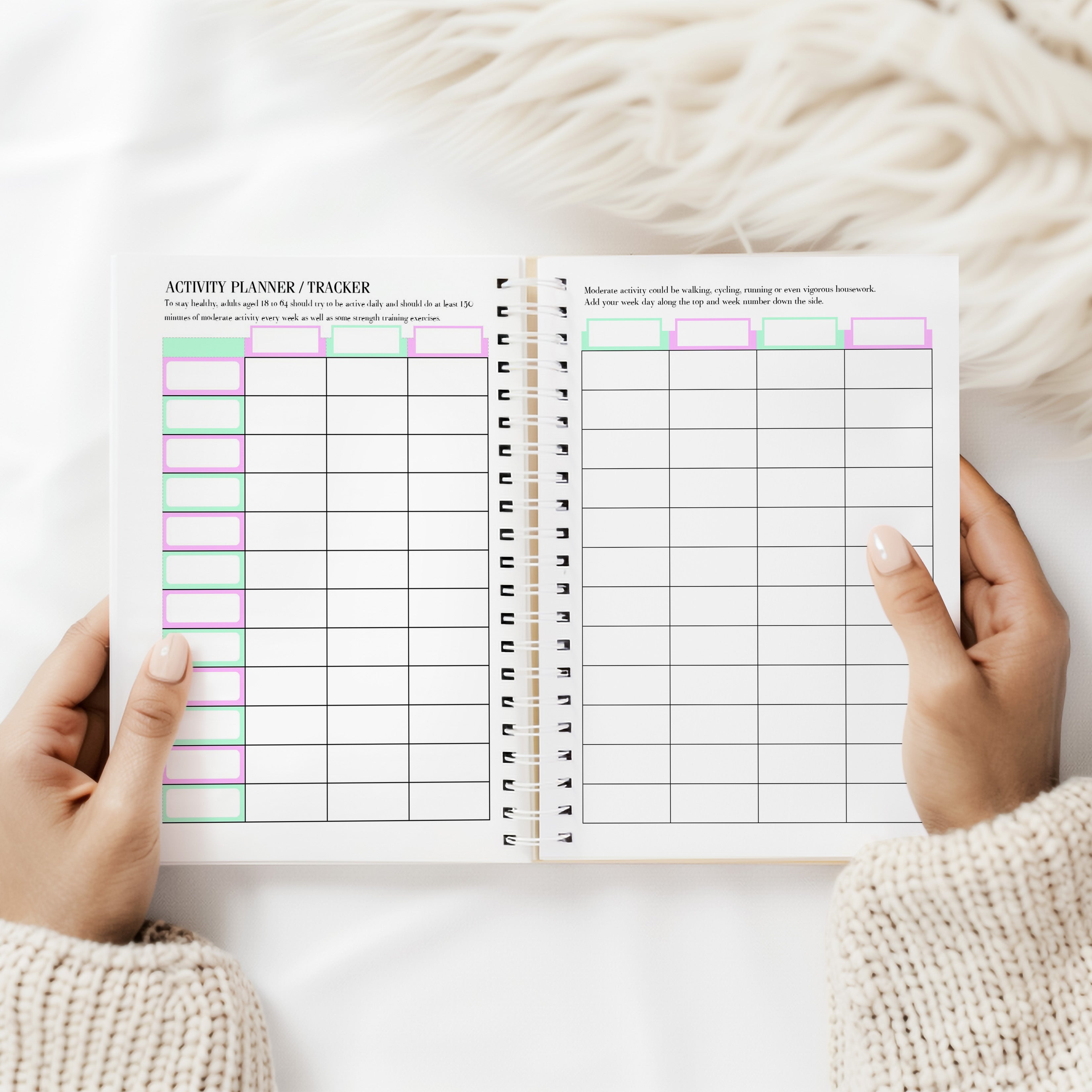 12 Week Wellness Journal - Spring Bike Ride