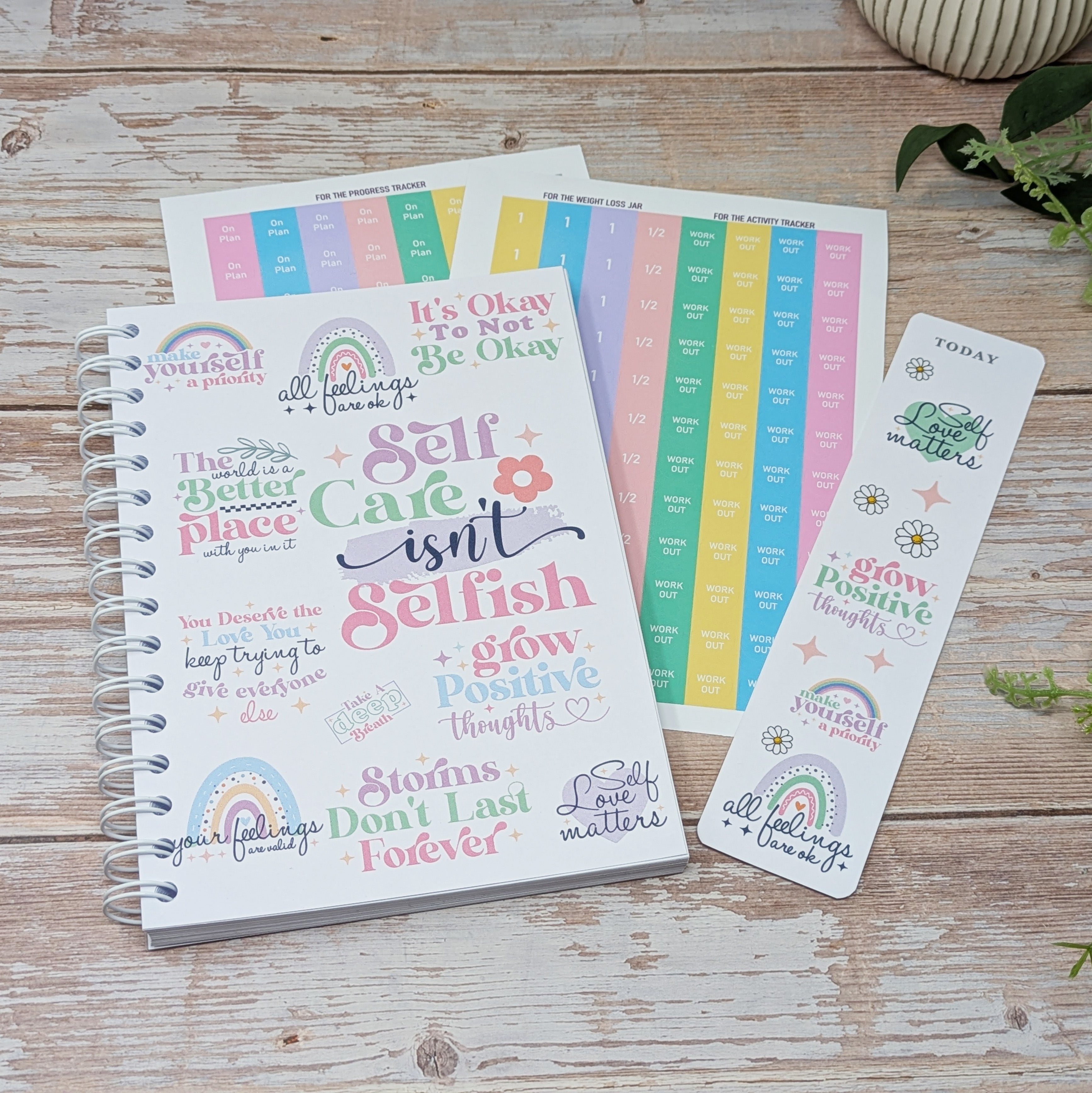 12 Week Wellness Journal - Pastel Self Care