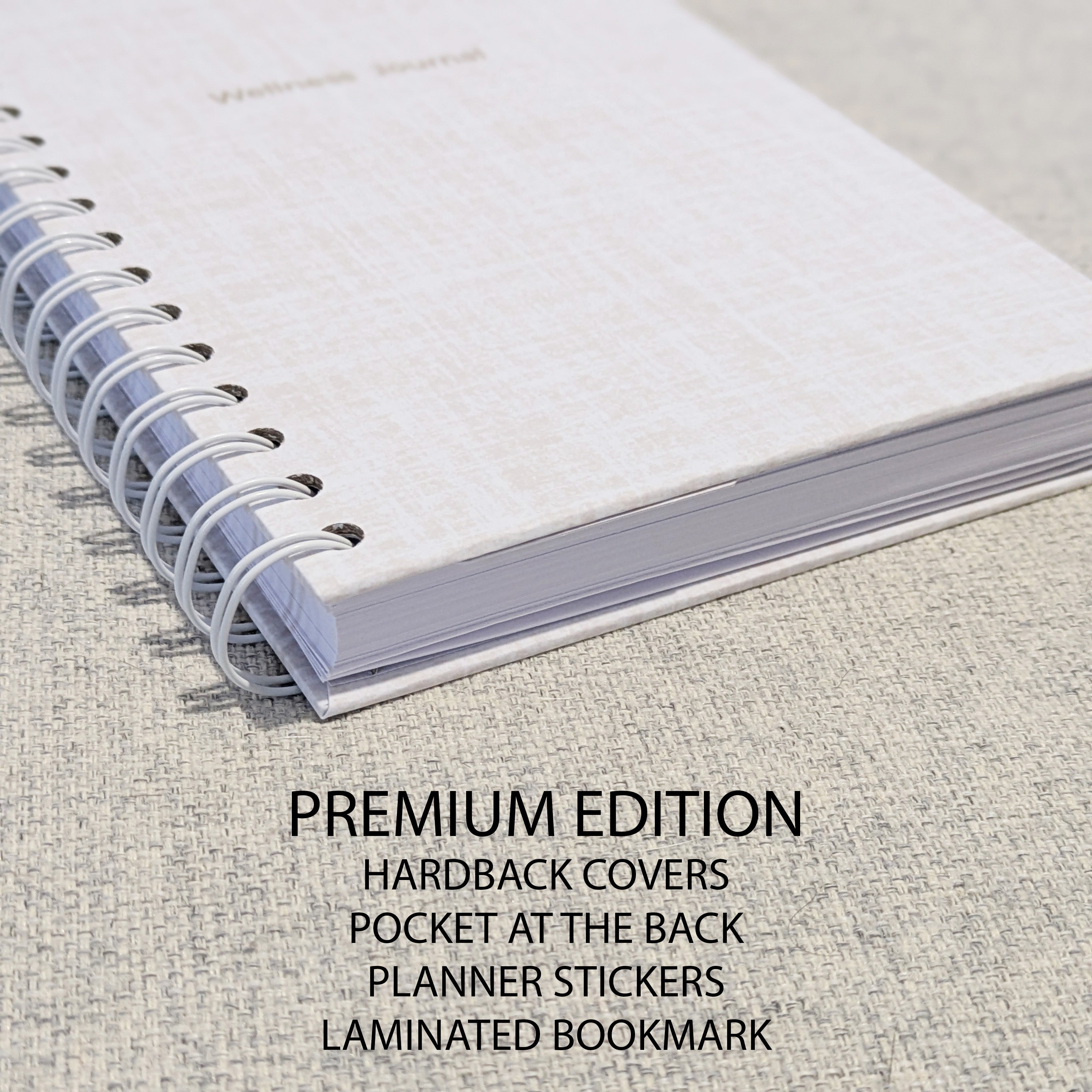 12 Week Wellness Journal - Linen