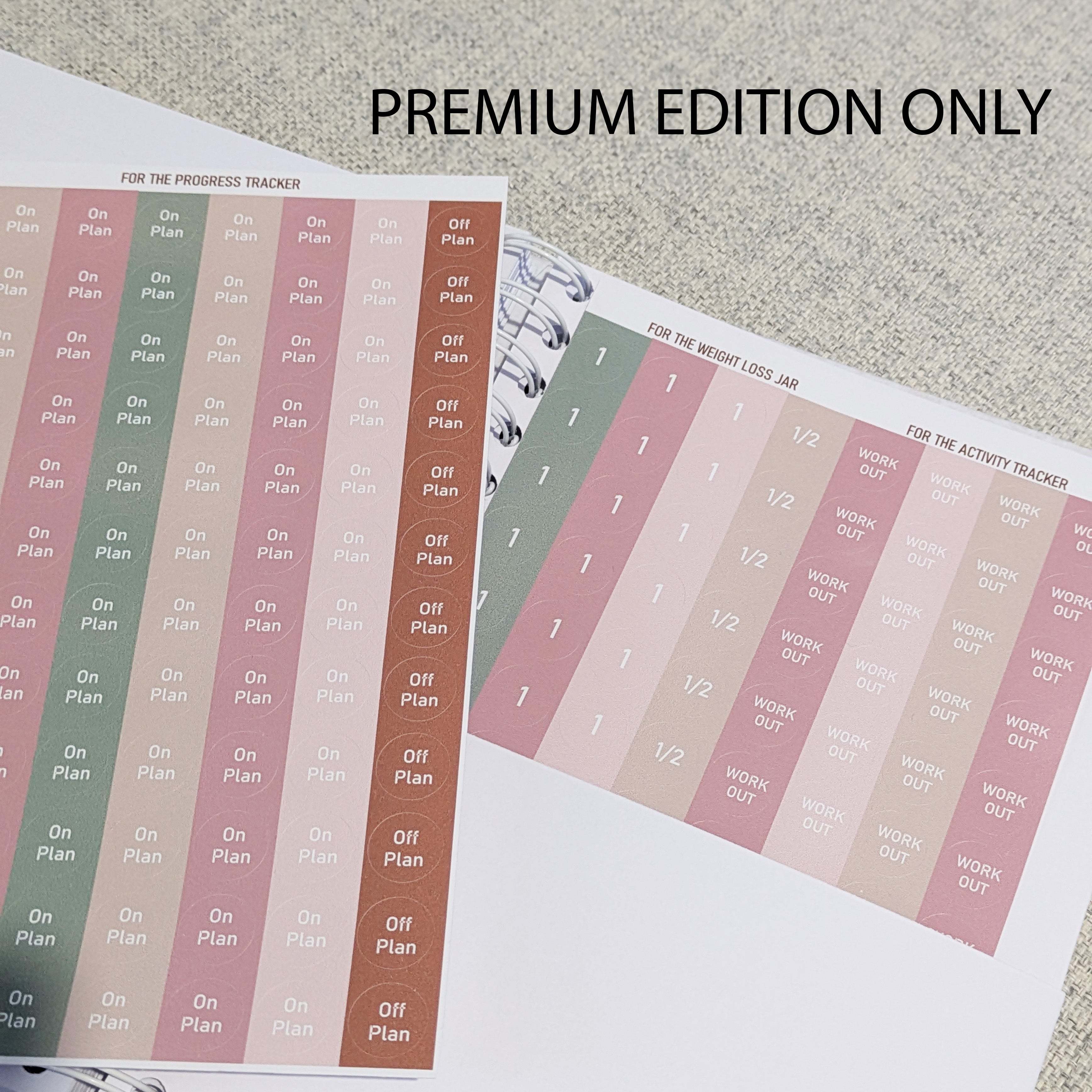 12 Week Wellness Journal - Linen